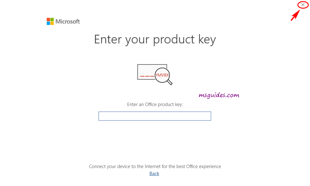activation key for ms office 2016